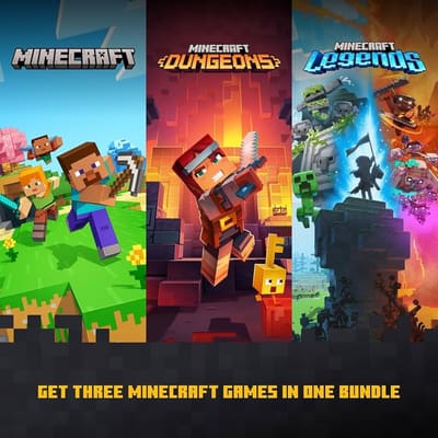 Minecraft Triple Bundle